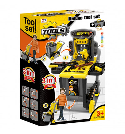 Deluxe Tool Set 3 In 1