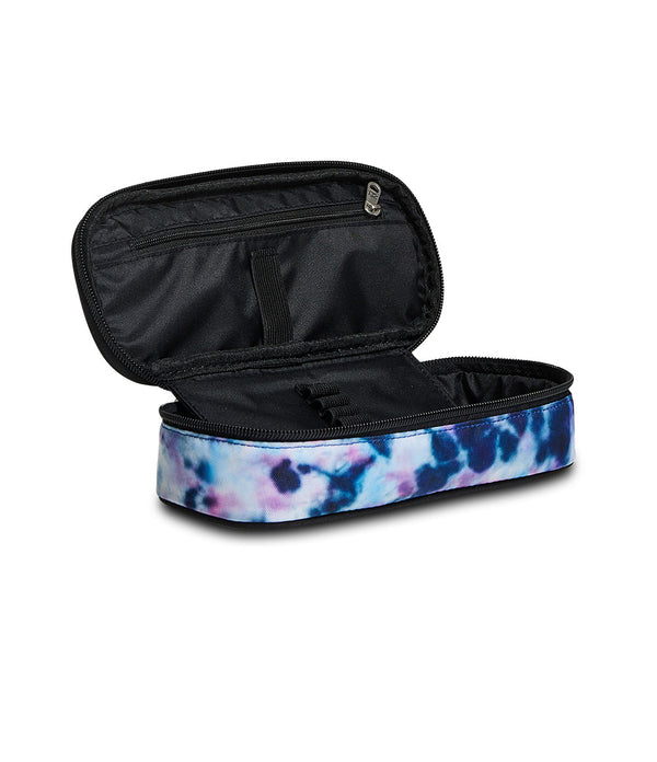 Seven Round Plus Pencil Case Violet Tie-Dye