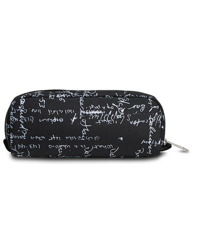 Seven Pencil Case White Script