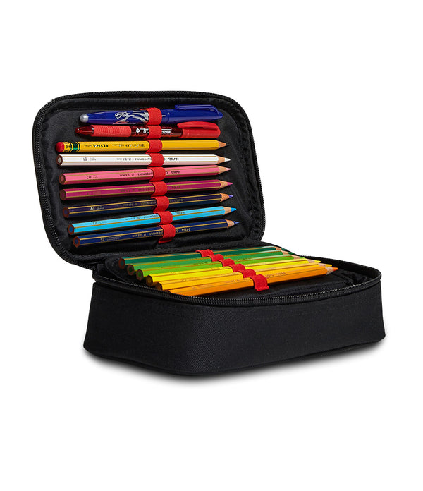 Quick Pencil Case - Filled - Black