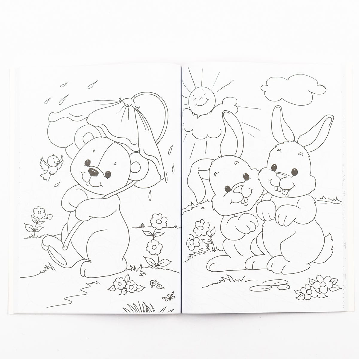 Jumbo Colouring Book Pink