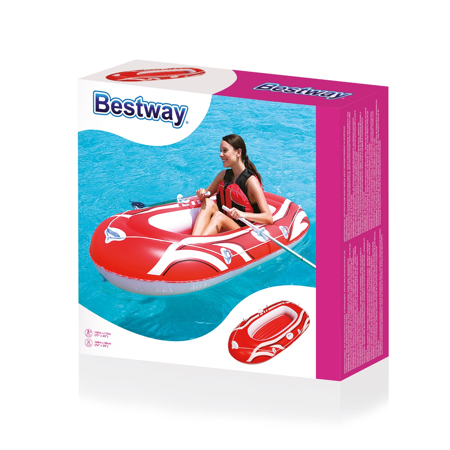 Inflatable Boat 1.88M X 98Cm