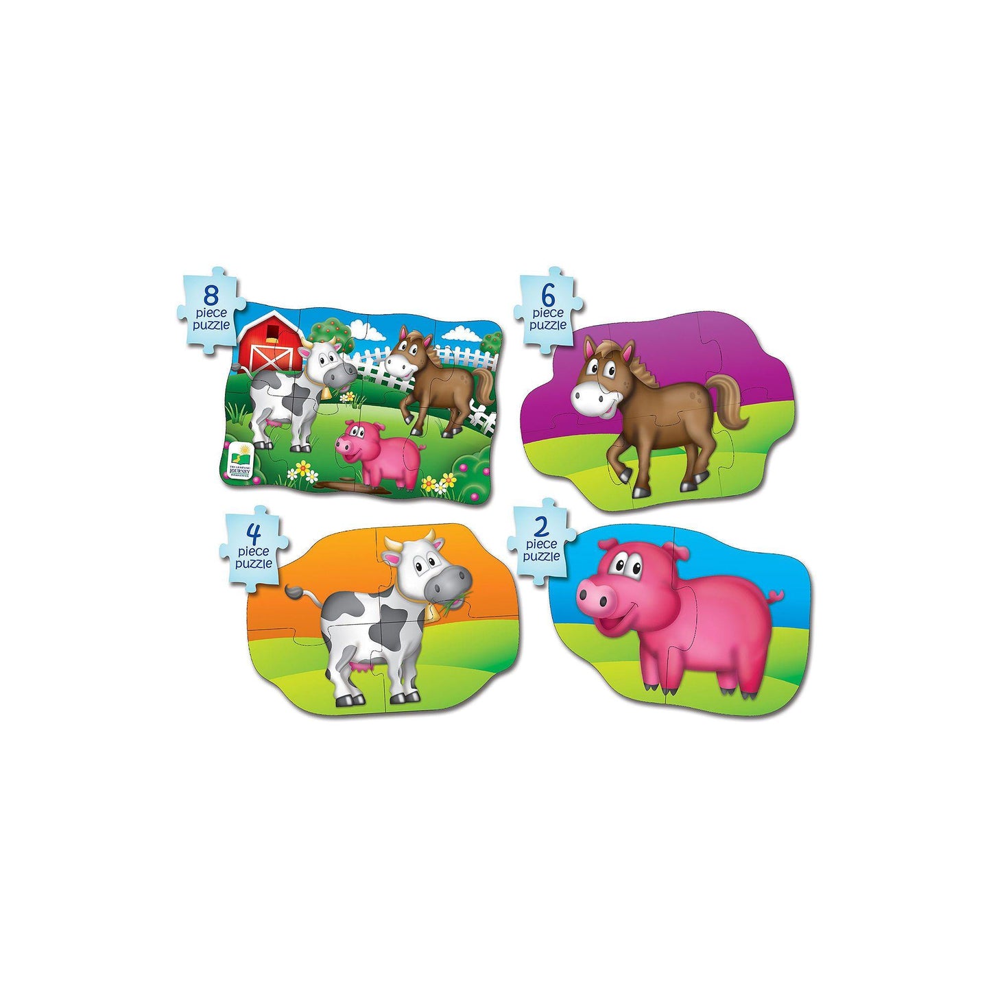 4 In A Box Farm Puzzle Set