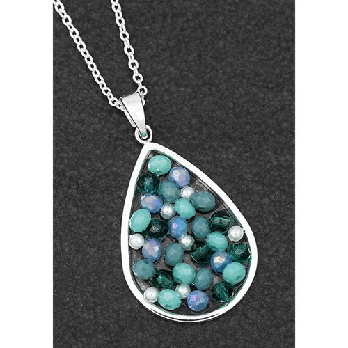 Bohochc Bead Necklace Green