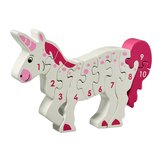 Unicorn 1-10 Jigsaw