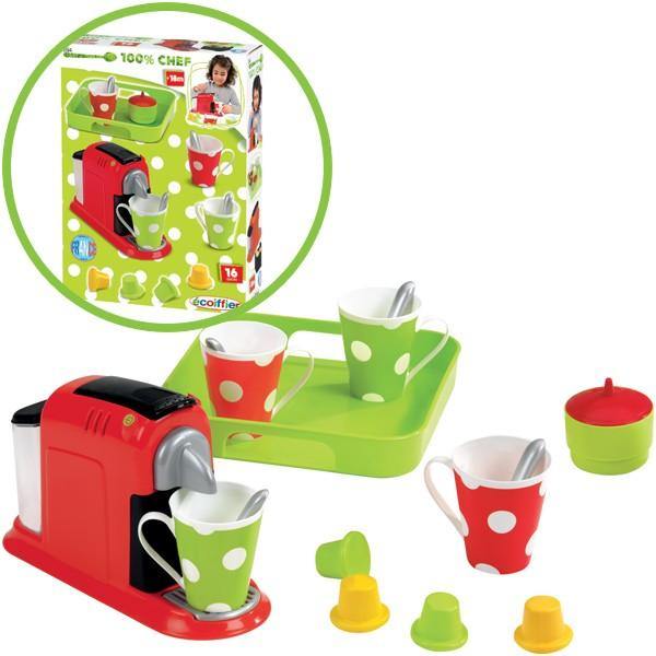 100% Chef Coffee Machine & Mugs