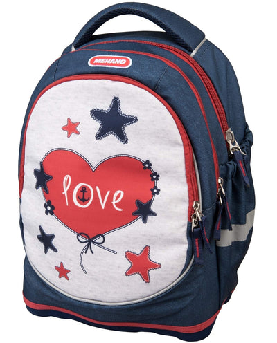 Backpack Large 3 Zip Superlight Petit Love