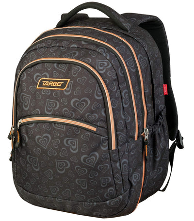 Backpack 2In1 Curved Endless Love - 3 Zip Fit A4