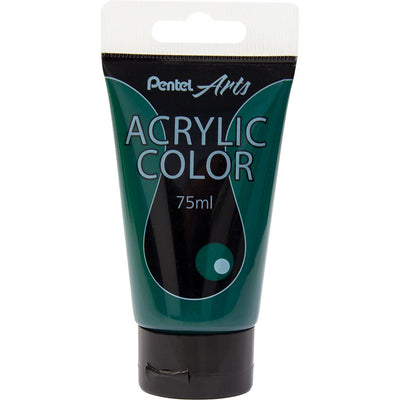 Acrylic Paint 75 Ml Tube Green Color