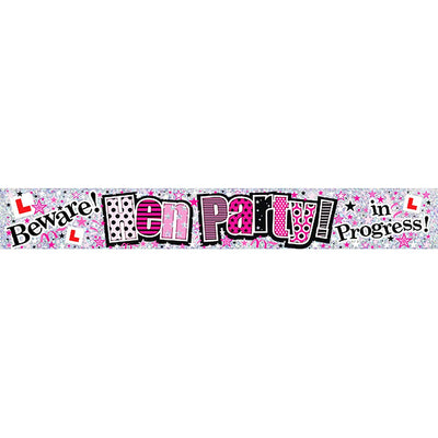 Hen Party In Progress Banner