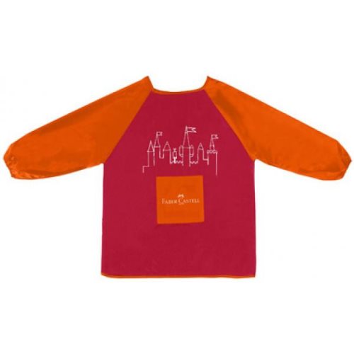 Apron With Sleves - Red