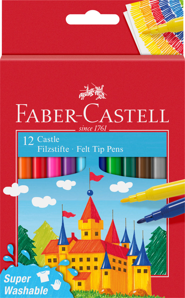 Felt Tip Pens X12 Pcs