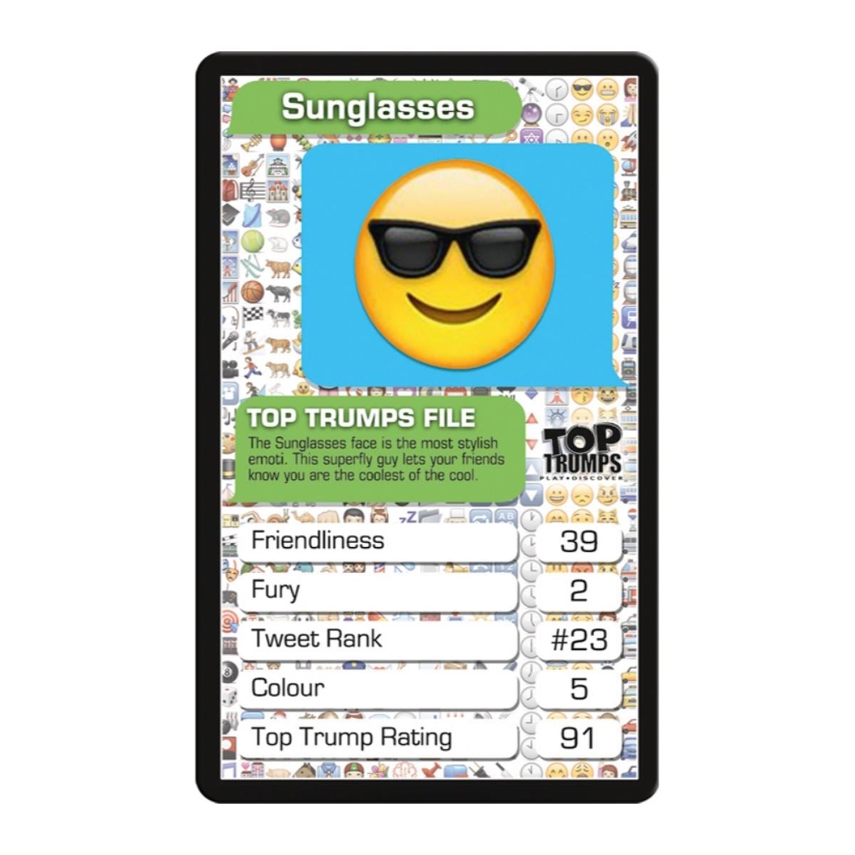 Top Trumps Card Game - Emotis Edition