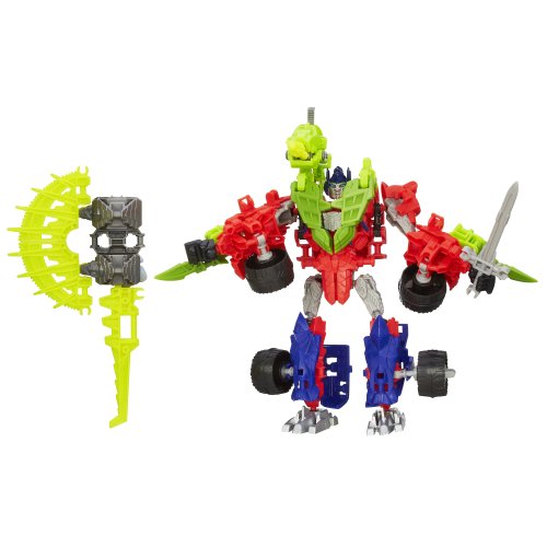 Transformers Construction Bots Warrior Optimus Prime