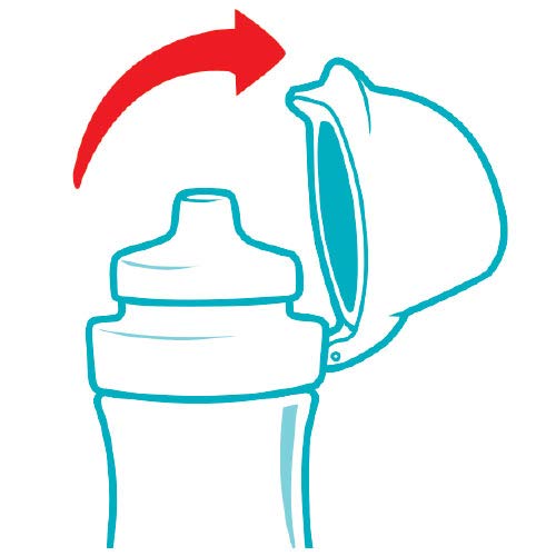 Water Bottle 580Ml Light Blue