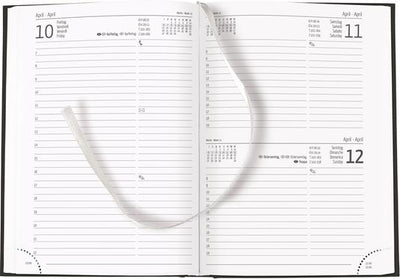 Diary A5 Paded Red One Day A Page Saturday And Sunday In One Page