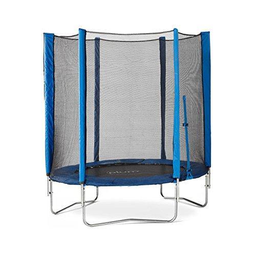 1.8M Trampoline & Enclosure Blue