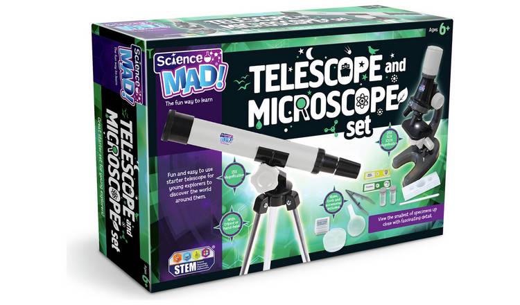 Science Mad Telescope And Microscope
