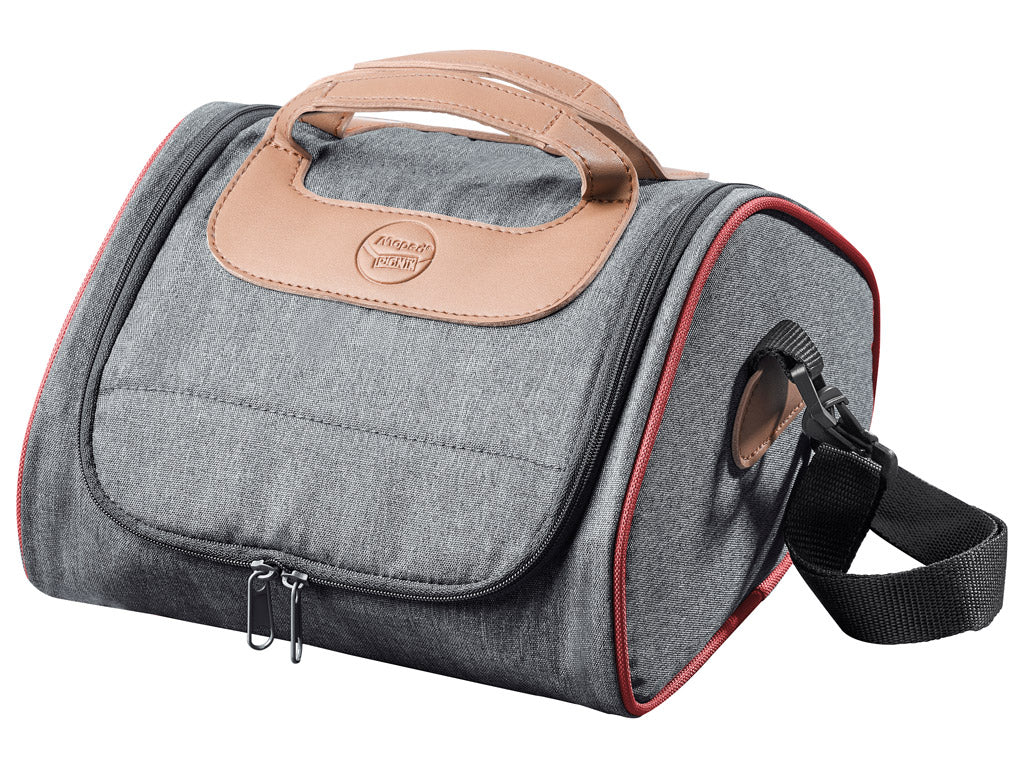 Lunch Bag Red/Grey (Cooler Bag)