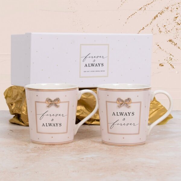 Mugs - Set Of Two - Forever & Always