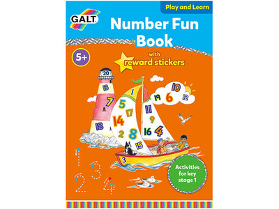 Number Fun Book With Reward Stickers Activities For Key Stage 1