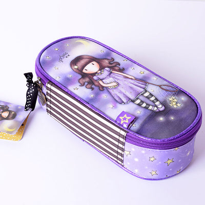 Oval Pencil Case With Zip Around