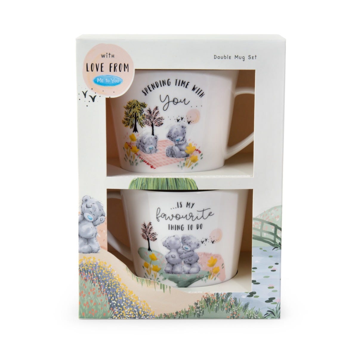 Me To You Double Mug Set