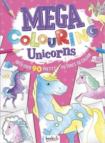 Mega Colouring Unicorns