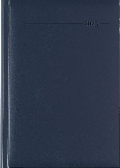 Diary A5 Blue One Day A Page Saturday And Sunday In One Page