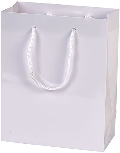 Gift Bag White 26X13Xh33Cm