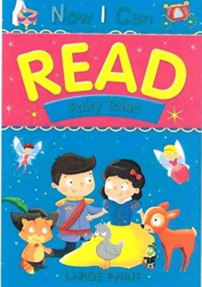 Now I Can Read Fairy Tales - Large Print