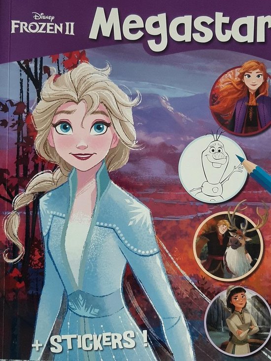 Megastar Colouring And Stickers - Frozen 2