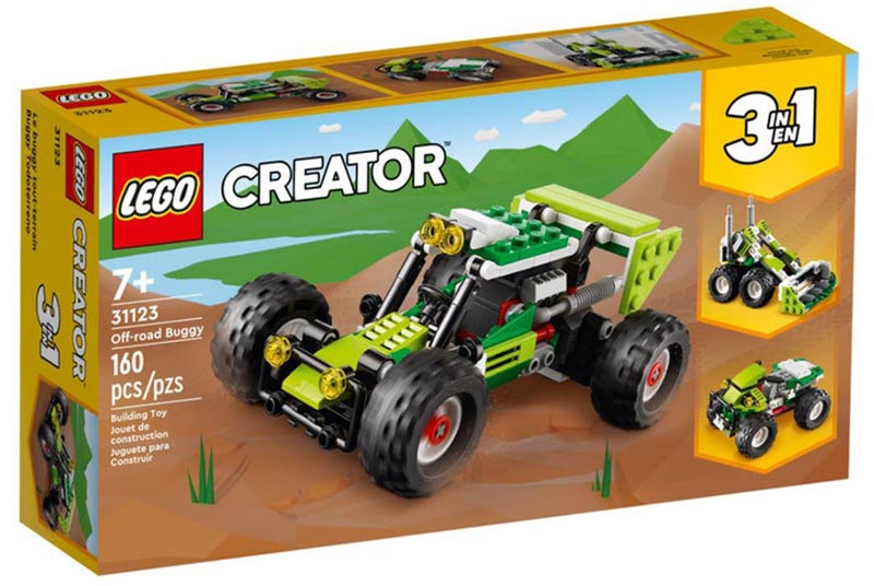 Lego Creator 31123 - 3In1 Off Road Buggy Construction Toy