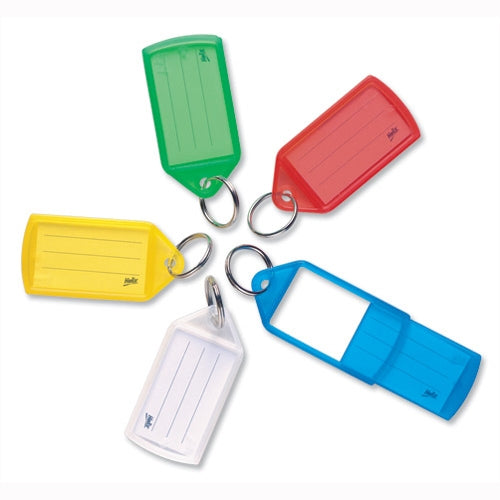 Coloured Key Fobs 45X28Mm