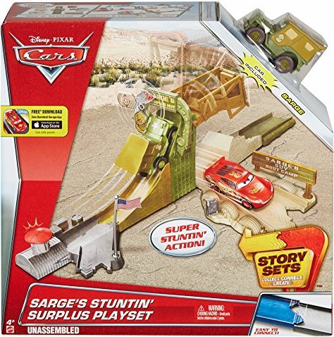 Disney Cars Sarge'S Stuntin' Surplus