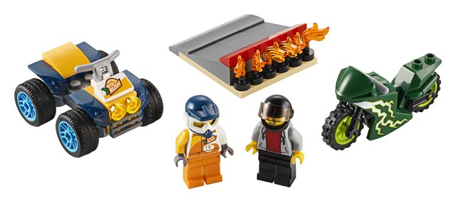 Lego City Jeep Stunt 60255