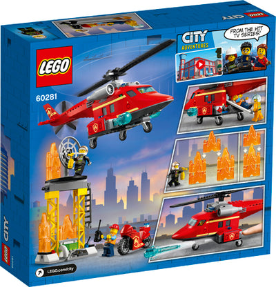 Lego City Fire Rescue Helicopter 60281 