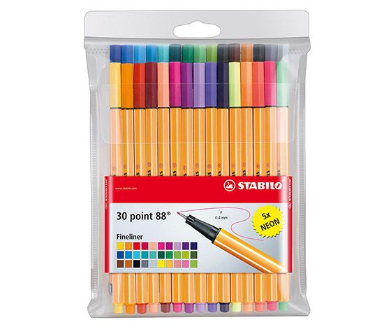 Fineliners Point 0.4Mm X30