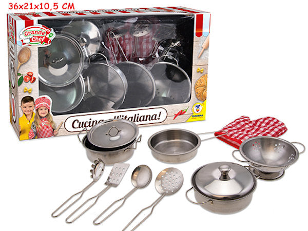 Metal Kitchen Set 11Pcs