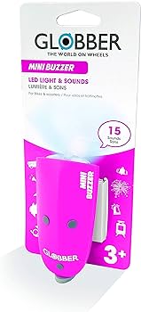 Globber Mini Buzzer Led Light And Sounds Pink