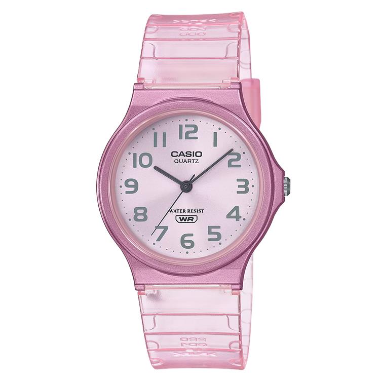 Casio Pop Pink Transperant Casual Women'S Watch