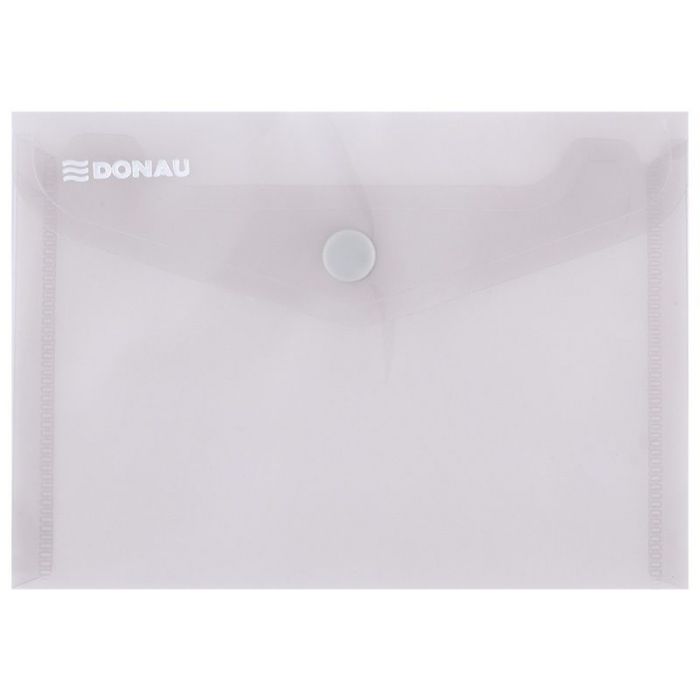 Button A6 Envelope Transparent Black