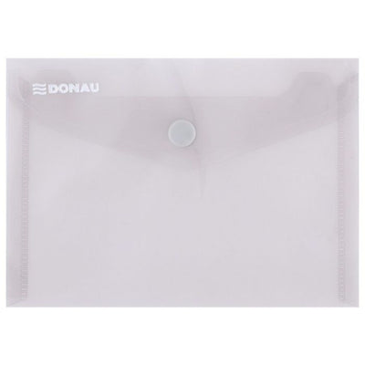 Button A6 Envelope Transparent Black
