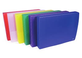 Plastic Box File 75Mm