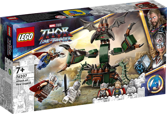Lego Marvellego 76207 Attack On New Asgard