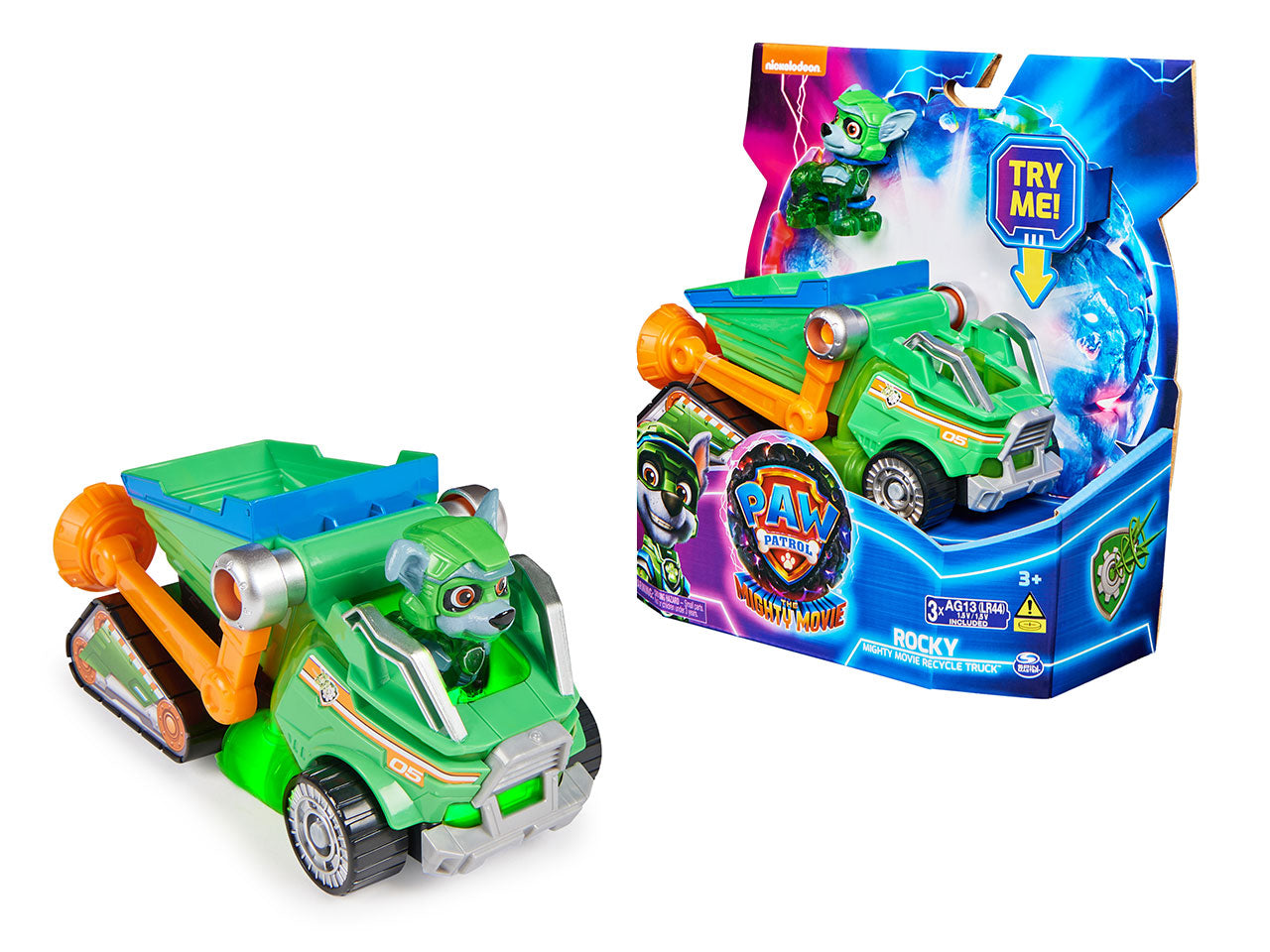 Paw Patrol Rocky Mighty Movie Theme Vehicle