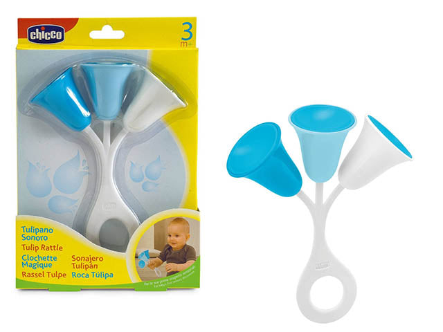 Chicco Tulip Rattle (Blue Or Pink)