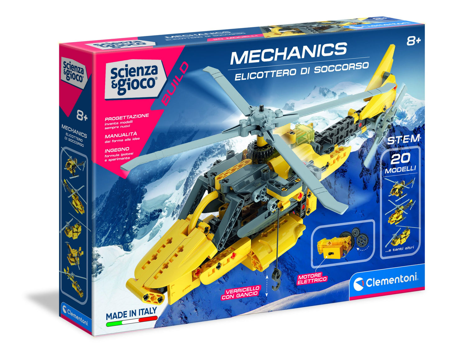 Mechanics Build A Helicopter - 20 Models