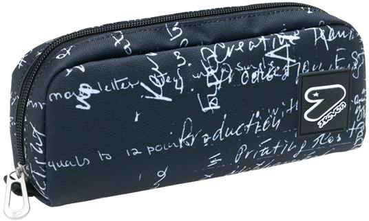 Seven Pencil Case White Script