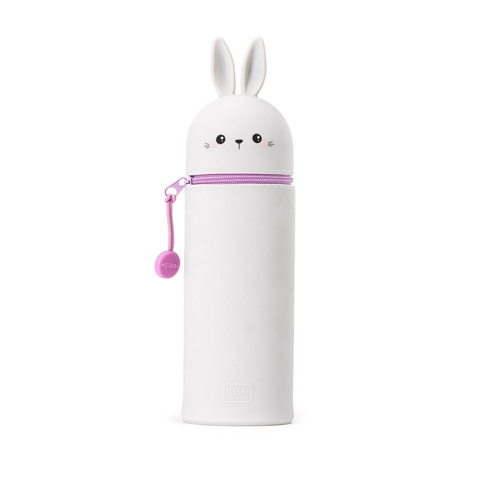 Flat pencil case, storage bag, balloon rabbit, free embroidery - Shop  Starforest Pencil Cases - Pinkoi